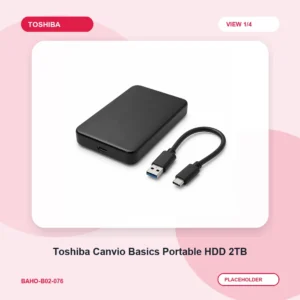 Toshiba Canvio Basics Portable HDD 2TB