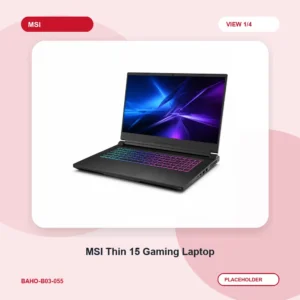 MSI Thin 15 Gaming Laptop