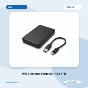 WD Elements Portable HDD 4TB